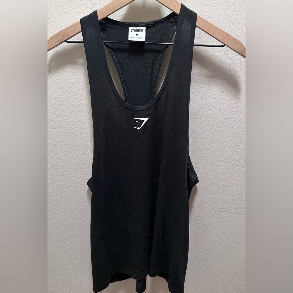 Gymshark Black Sleeveless Top